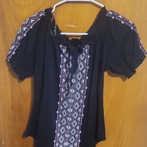 Off Shoulder Top Size Petite Small By Allie & Rob